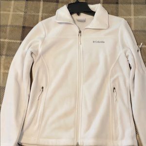 White Columbia Sweater